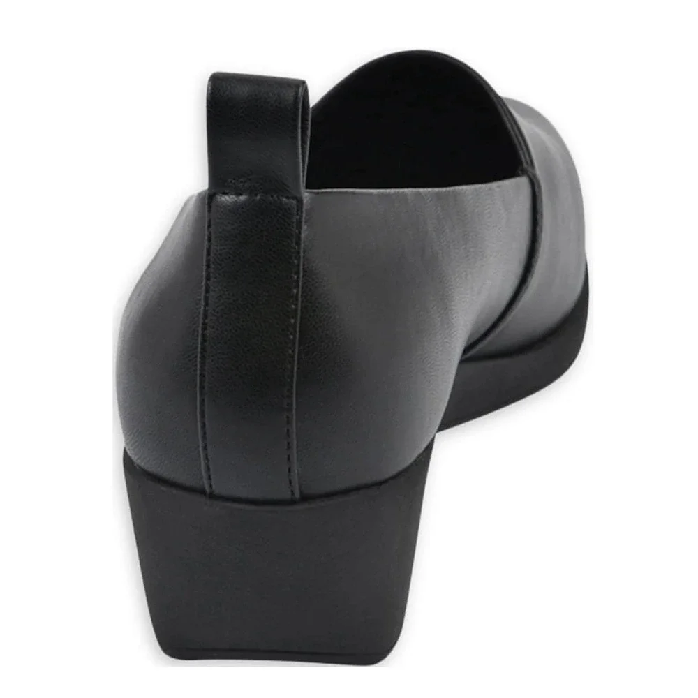 Aerosoles Women's Stretch Faux Leather Wedge Shoe, Wide Width Size 11‎